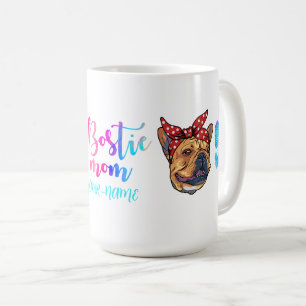 Taza De Café Bosti Mom en Boston Terrier Dog Mug's Day