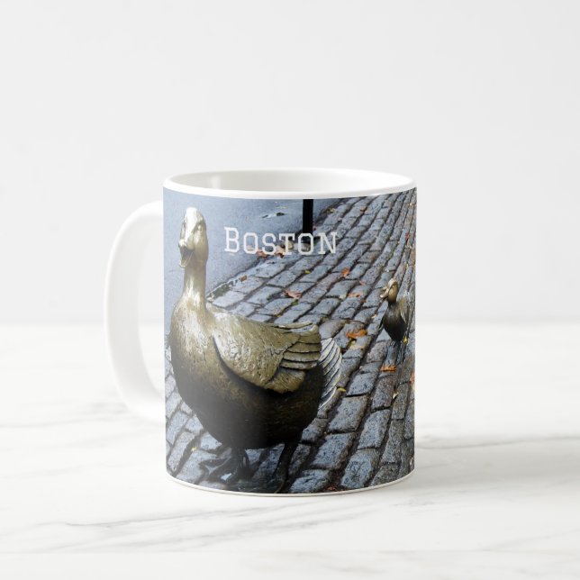 Taza De Café Boston Ducklings (Anverso izquierdo)