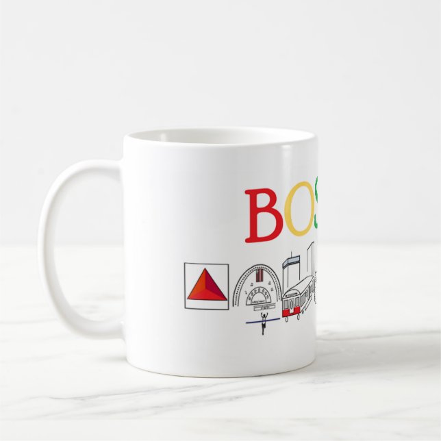 TAZA DE CAFÉ BOSTON LOVE MUG (ME ENCANTA BOSTON) (Izquierda)