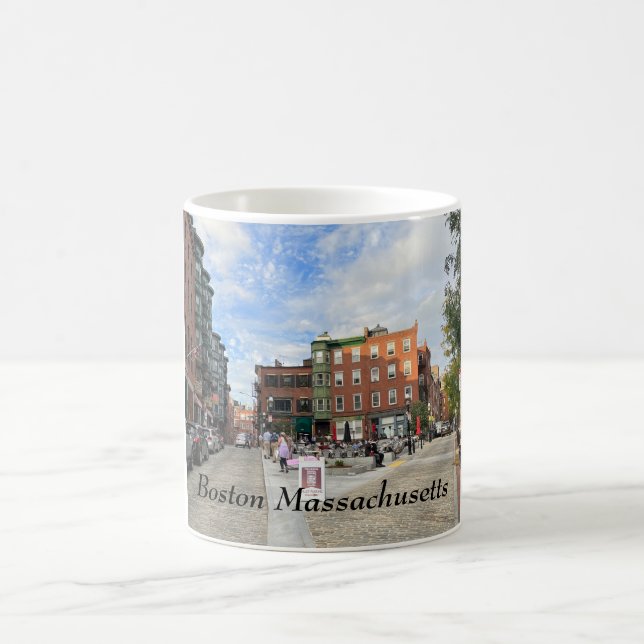Taza De Café Boston Massachusetts (Centro)