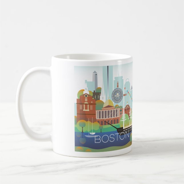 Taza De Café Boston Mug (Izquierda)