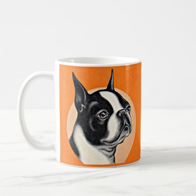Taza De Café Boston terrier (Izquierda)