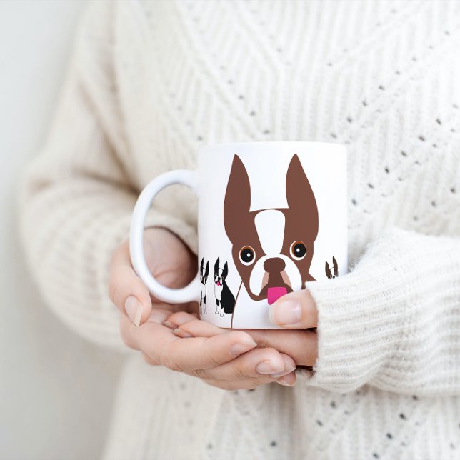 Taza De Café Boston Terriers (Subido por el creador)