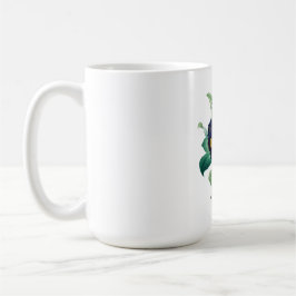 Taza De Café Botanical Floral  Primrose Watercolor Mug