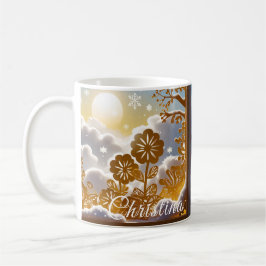 Taza De Café Botanical Winter Wonderland
