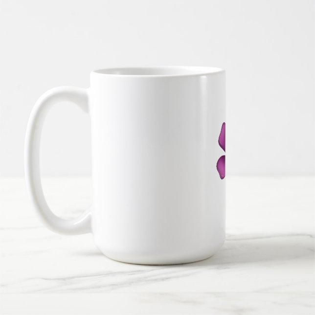 Taza De Café Botánico oscuro temperamental con floración brilla (Izquierda)