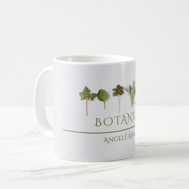 Taza De Café Botanista Business (Anverso izquierdo)