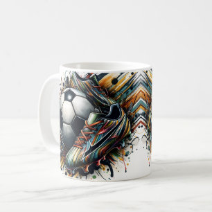 Taza De Café Botas de fútbol