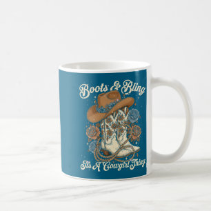 Taza De Café Botas de Rodeo de Howdy Country & Brillo Es Un