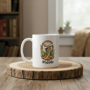 Taza De Café Botas de vaquera personalizadas