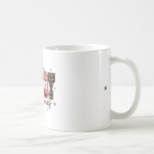 Taza De Café Botas vaqueras occidentales de Navidad Retro Howdy