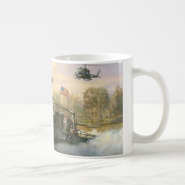 Taza De Café Bote patrulla del río (Derecha)
