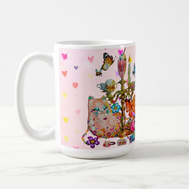 Taza De Café Botella de agua Coquette (Izquierda)