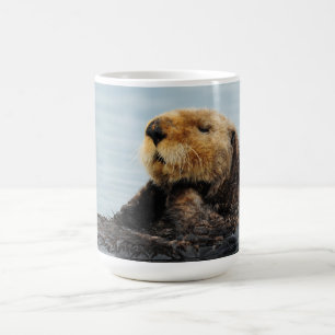 Taza De Café Botella de agua de Alaska de la nutria de mar