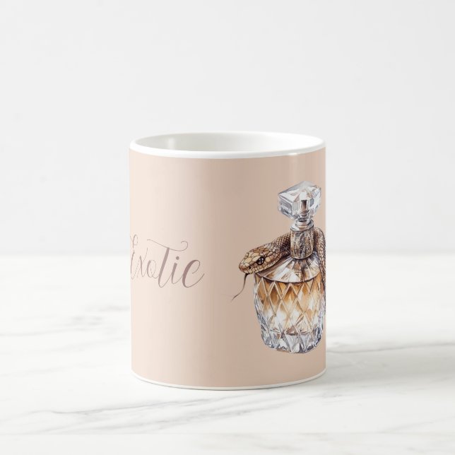 Taza De Café Botella de perfume de serpiente (Centro)