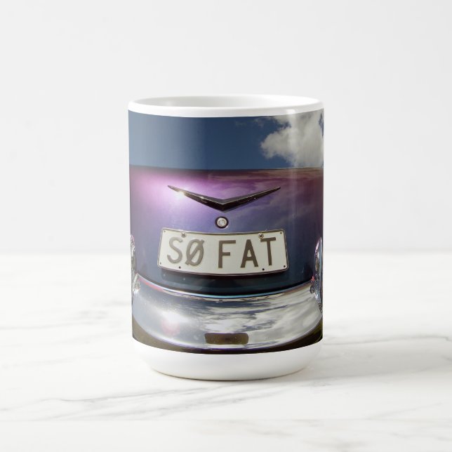 Taza De Café Botella hacia arriba SO FAT Trasero Ángulo de anch (Centro)