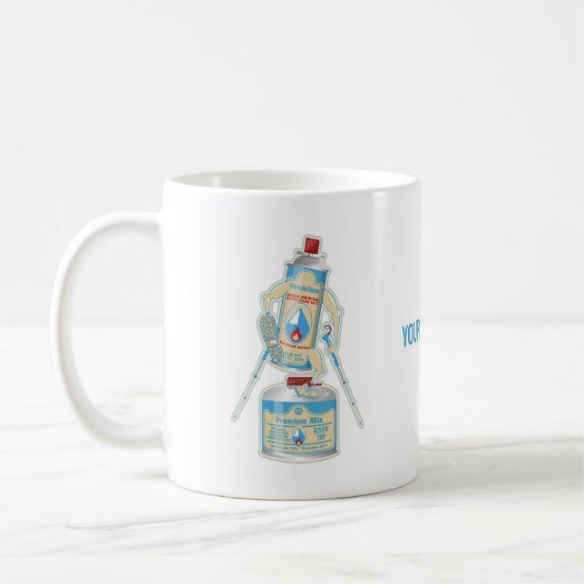 Taza De Café Botes de gas para la cocina del campamento excursi (Izquierda)