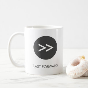 Taza De Café botón Avanzar rápidamente