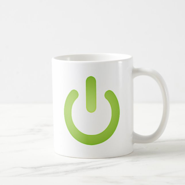 Taza De Café Botón de encendido simple (Derecha)