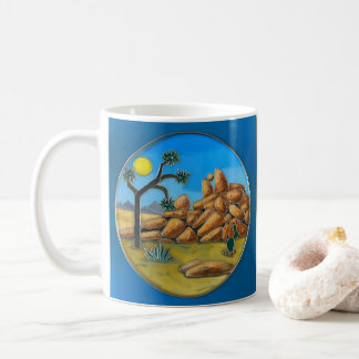 Taza De Café Botón de Fish Rock de Joshua Tree
