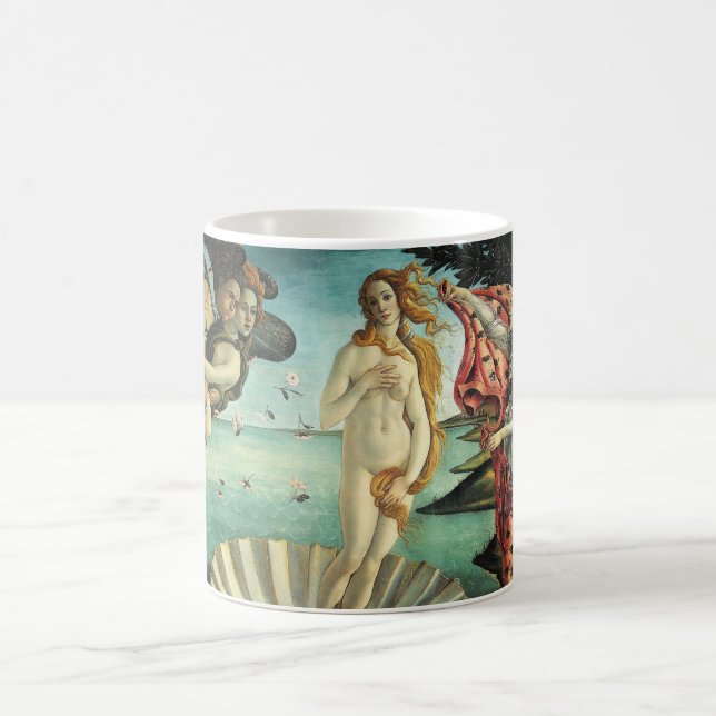 Taza De Café Botticelli - nacimiento de Venus (Centro)