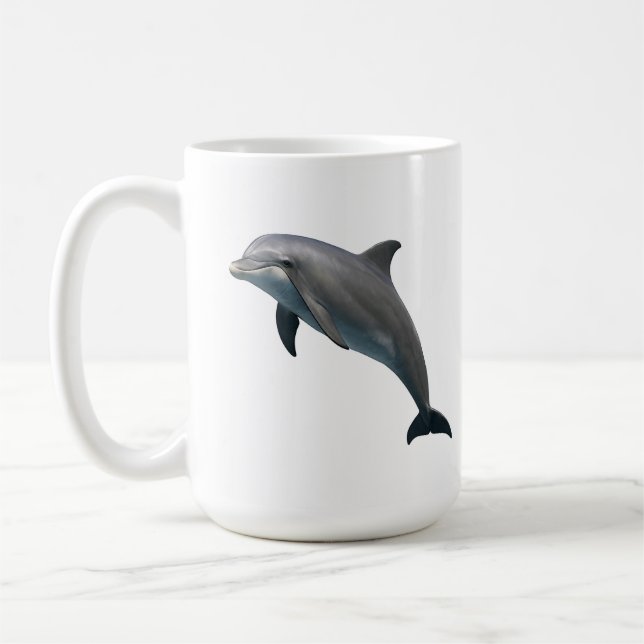 Taza De Café Bottlenose Bliss (Izquierda)
