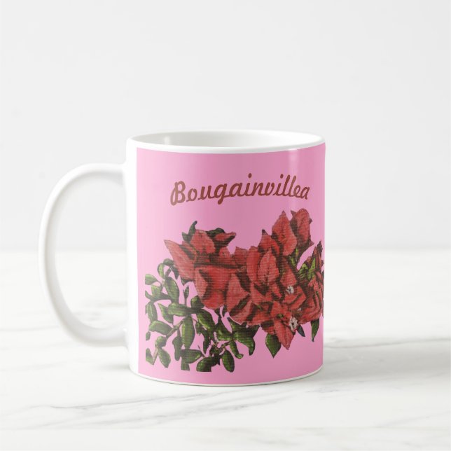 Taza De Café Bougainvillea Mug (Izquierda)