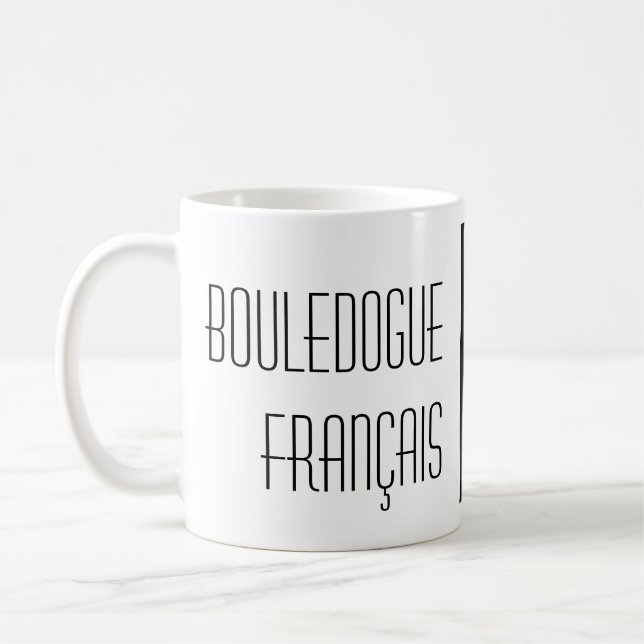 Taza De Café Bouledogue Français (Izquierda)
