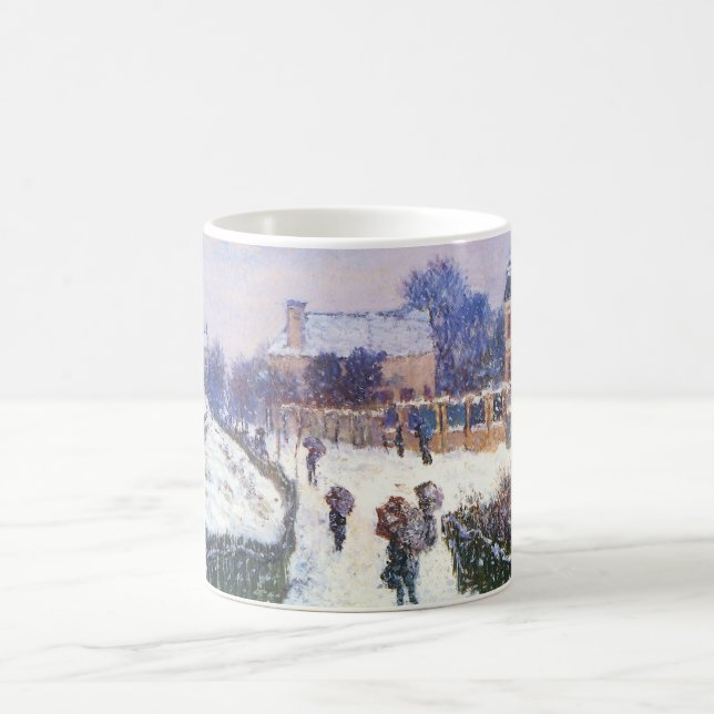 Taza De Café Boulevard Saint Denis Argenteuil por Claude Monet (Centro)