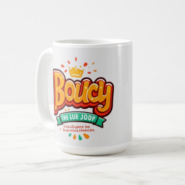 Taza De Café Bouncy Crown (Anverso izquierdo)