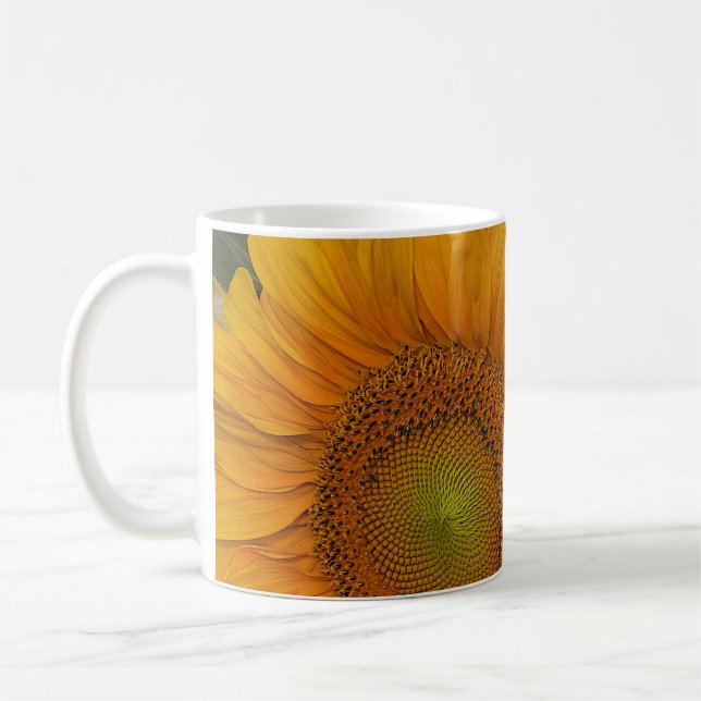 Taza De Café Bouquet de girasol (Izquierda)