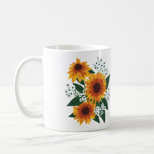 Taza De Café Bouquet de otoño (Izquierda)