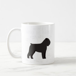 Taza De Café Bouvier Des Flandres Dog Anatomía 2