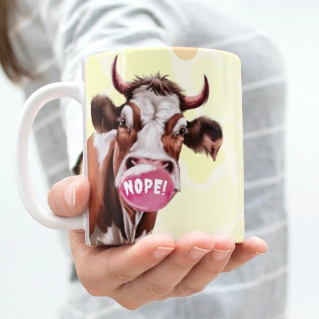 Taza De Café Bovino Divino Haz Tu Propio Personalizado (Subido por el creador)
