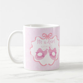 Taza De Café Bow Ribbon es un Chica