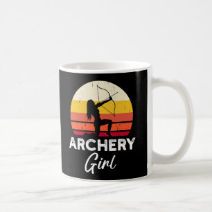Taza De Café Bow y Arrow, Chica de tiro con arco