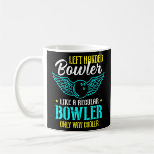 Taza De Café Bowling a la izquierda 10 bolas