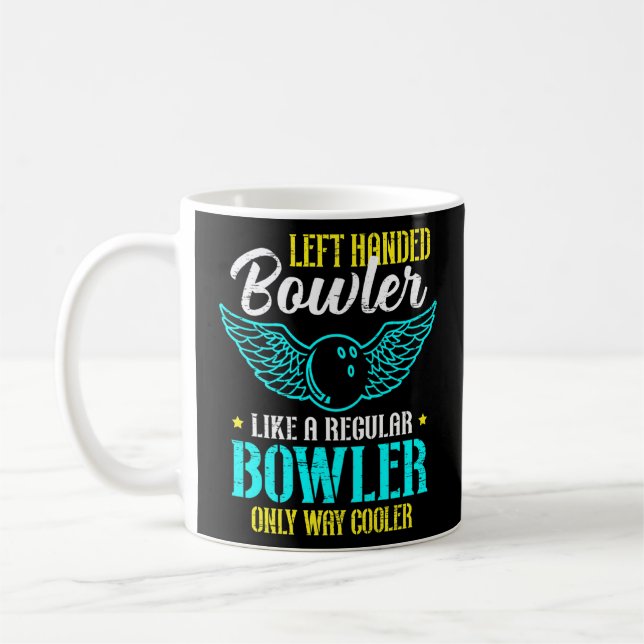 Taza De Café Bowling a la izquierda 10 bolas (Izquierda)
