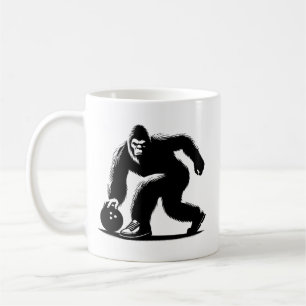 Taza De Café Bowling Bigfoot