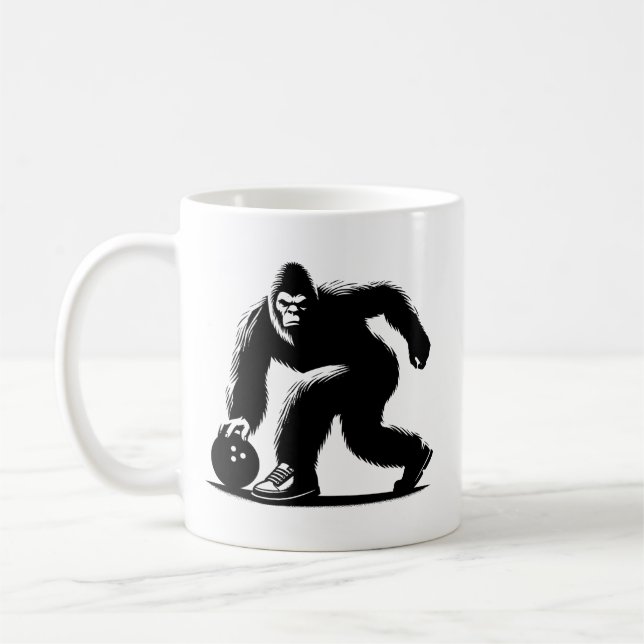 Taza De Café Bowling Bigfoot (Izquierda)