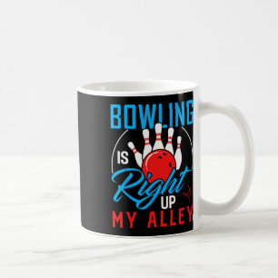 Taza De Café Bowling Está Justo Arriba De Mi Mercadería De Boli