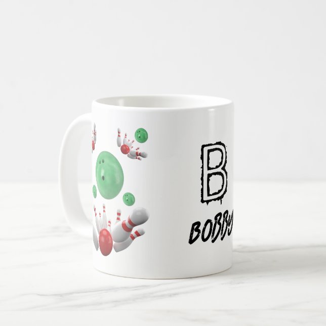 Taza De Café Bowling Mug (Anverso izquierdo)