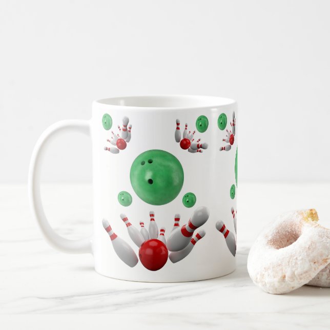 Taza De Café Bowling Mug (Con donut)