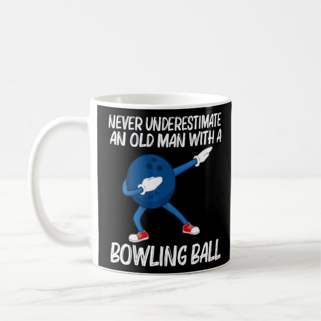Taza De Café Bowling Para Hombres Dabbing Ball Lawn Bowl Candle (Izquierda)