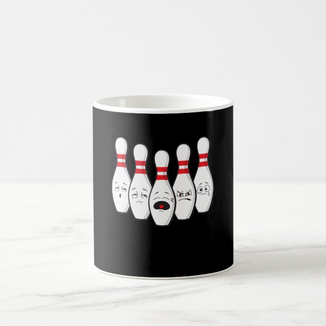 Taza De Café Bowling Pins Bowling Bowler Sports (Centro)