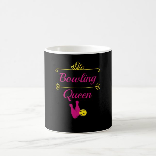 Taza De Café Bowling Queen Bowler (Centro)