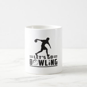 Taza De Café Bowling Sport Bowler Strike Bowl Idea de regalo di