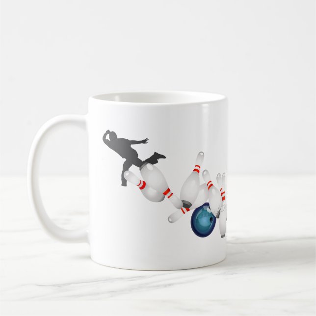 Taza De Café Bowling Sports | 11# (Izquierda)