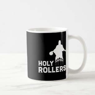 Taza De Café Bowling Team League Nombre de los Sagrados Rollers