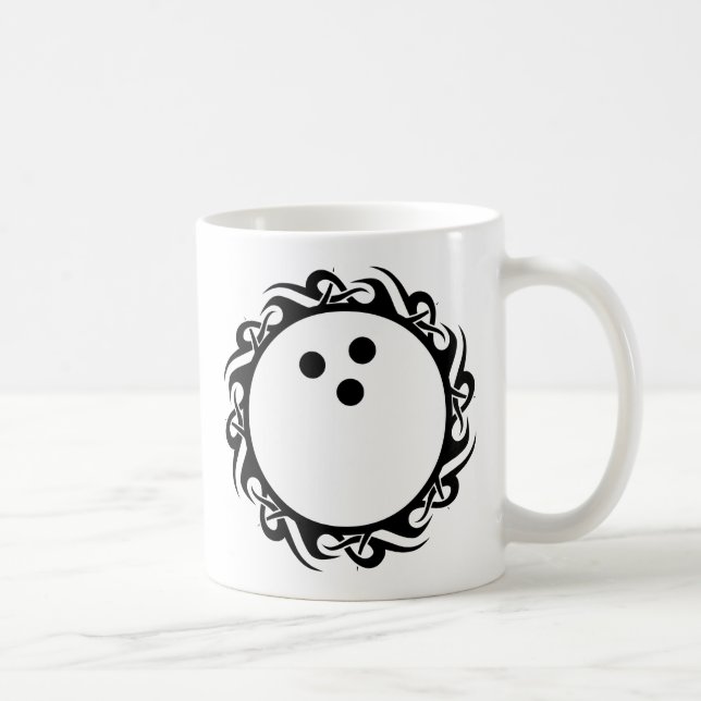 Taza De Café BOWLING tribal (Derecha)
